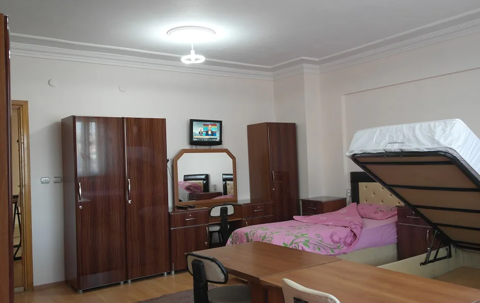 Sivas Kız Öğrenci Pansiyonu odası